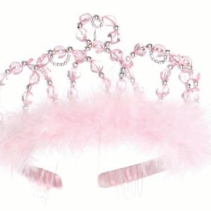 Prinsessen Kroon - Tiara - Roze/Zilver(Great Pretenders)