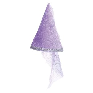Glitterhoed - Paars