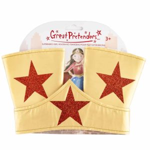 Hoofdband + polsbandjes - Superhero Girl