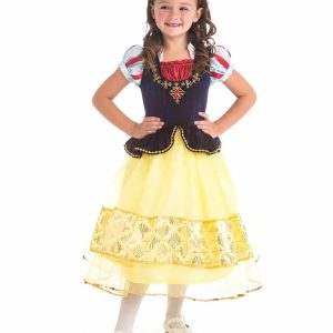 Sale - Sneeuwwitje  - Deluxe prinsessenjurk
