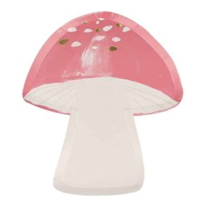 Paddestoel bordjes - 8 stuks - Meri Meri