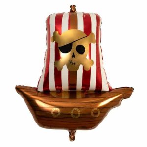 Folieballon XXL Piratenschip - Meri Meri