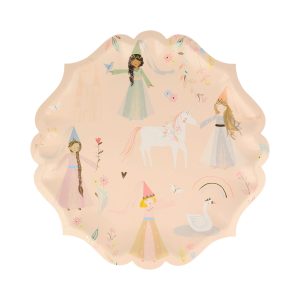 Magical Princess bordjes - Prinsessen - Large - 8 stuks - Meri Meri