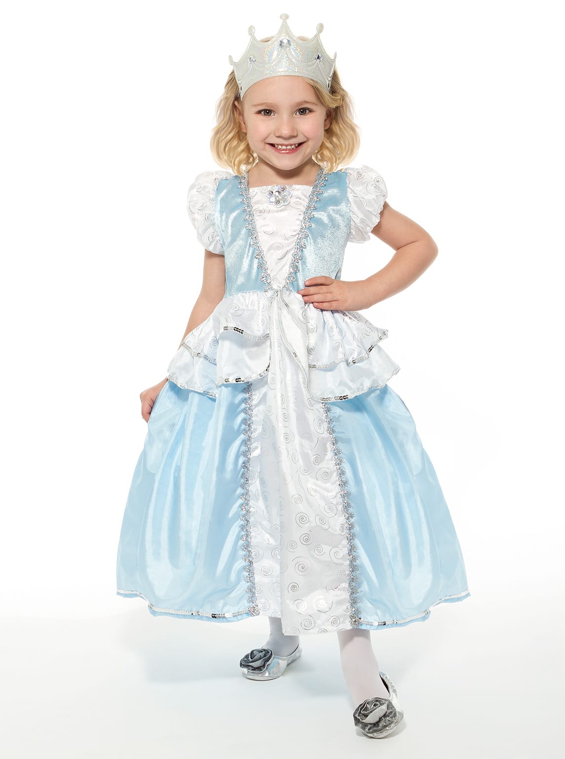 8 Silver Princess Soft Crown 63336