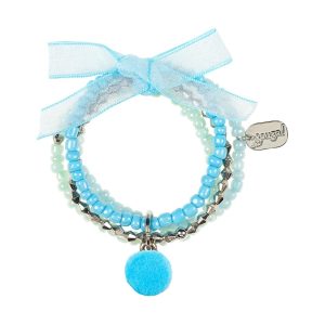 Armband Jolita hart Blauw