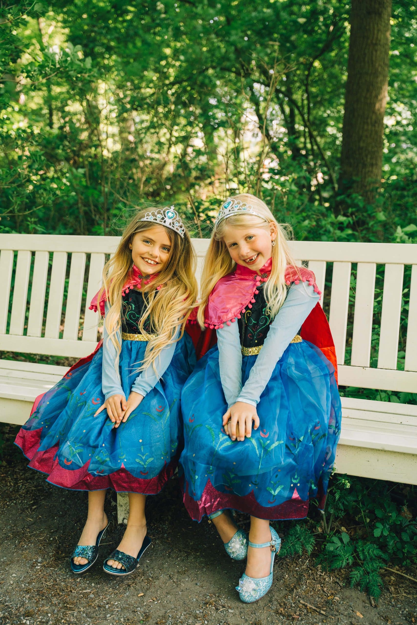 Prinsessenjurk.nl Frozen Anna met sleep