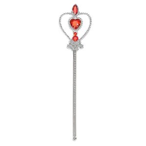Prinsessen toverstaf zilver-rood
