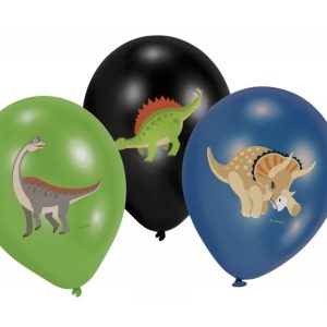 Dinosaurus Ballonnen - 6 stuks