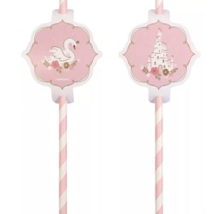 Prinsessen rietjes – kinderfeestje – 8 stuks