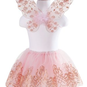 Verkleedset - handschoenen - vleugels - tutu rok