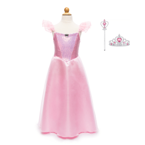 Great Pretenders roze prinsessenjurk + accessoires
