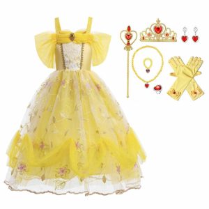 Belle jurk - Deluxe + accessoires