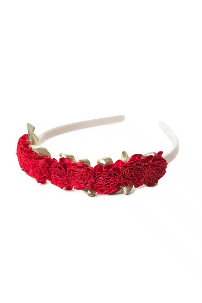Haarband met bloemen