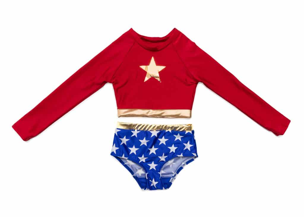 Super girl UV badpakje / bikini