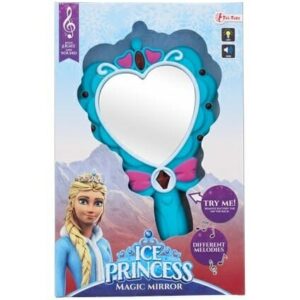 Blauwe prinsessen spiegel met geluid