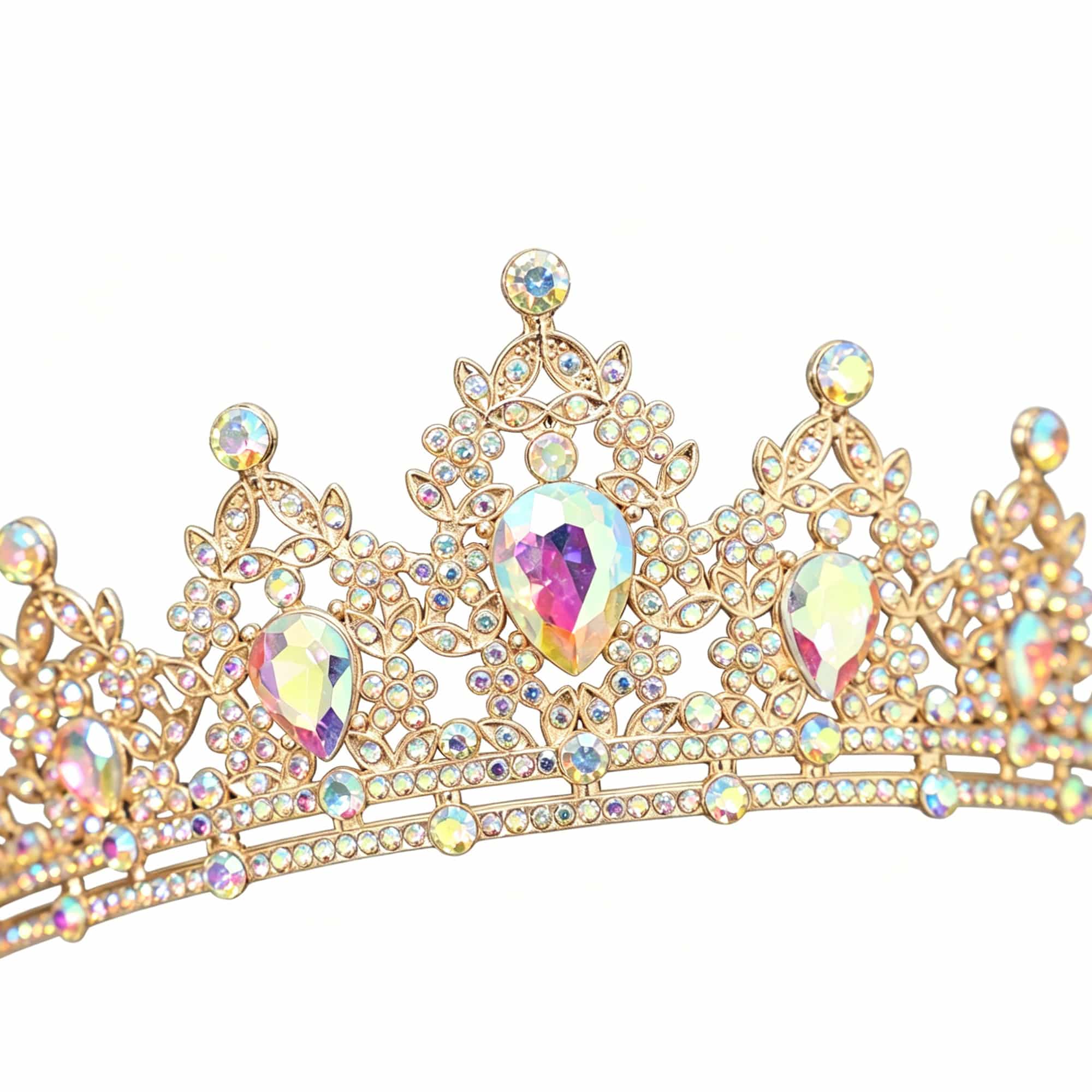 Tiara goud Isadora 2